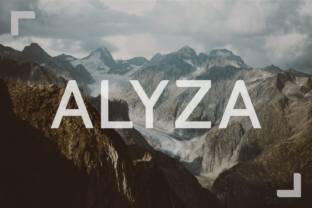 Alyza Font Review: A Clean Sans Serif for Modern Branding
