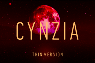 Cynzia Thin: A Minimalist Sans Serif for Modern Brands