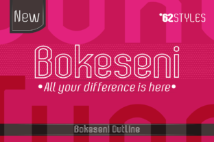 Designing with Bokeseni Outline: A Clean Sans Serif Typeface
