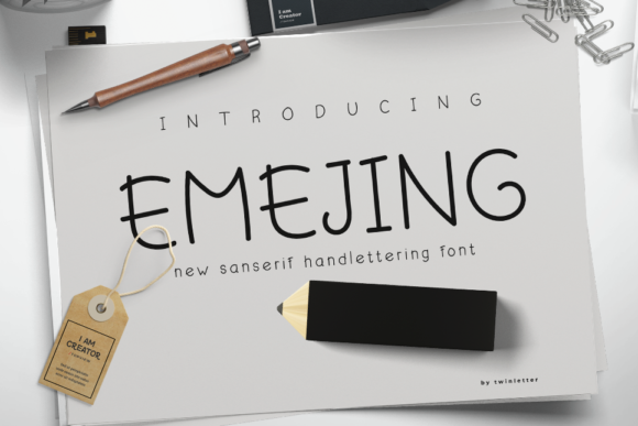 Emejing: The Sans Serif Font That Elevates Small Business Brands