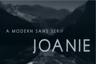 Joanie Font: The Perfect Sans Serif for Crafters