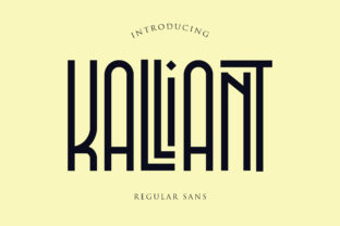Kalliant: The Thin Sans Serif Font That Elevates Small Brands