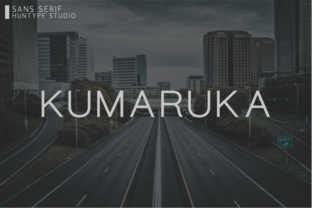 Kumaruka: A Relaxed Sans Serif Font for Editorial Design