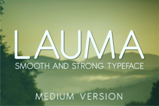 Lauma Medium: The Perfect Sans Serif Font for Handmade Brands