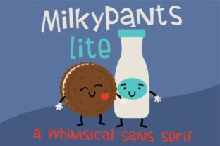 Milkypants: A Whimsical Typeface for Memorable Brands