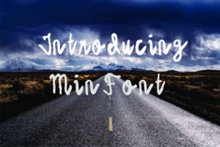 Min: A Calm Sans Serif Typeface for Editorial Design