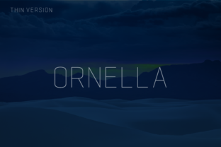 Ornella Thin: A Modern Sans Serif for Digital Campaigns