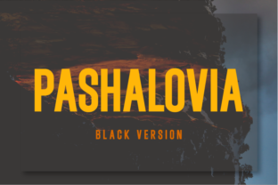 Pashalovia Black: A Bold Sans Serif Typeface for Editorial Design