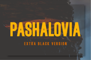 Pashalovia Extra Black: A Bold Sans Serif for Modern Branding