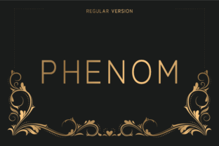 Phenom Regular: A Modern Sans Serif Font for Bold Campaigns
