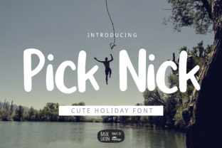 Pick Nick Font: A Sans Serif Twist for Small Business Branding