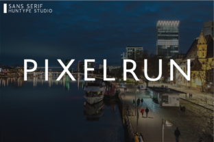 Pixelrun: A Versatile Sans Serif Typeface for Modern Web Design