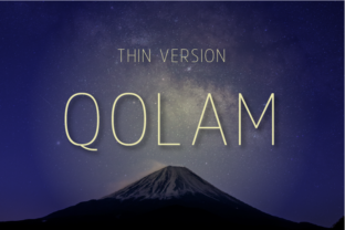 Qolam Thin: A Timeless Typeface for Modern Brand Identity