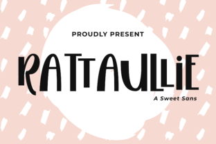 Rattaullie: A Sweet Sans Serif Font for Modern Web Design