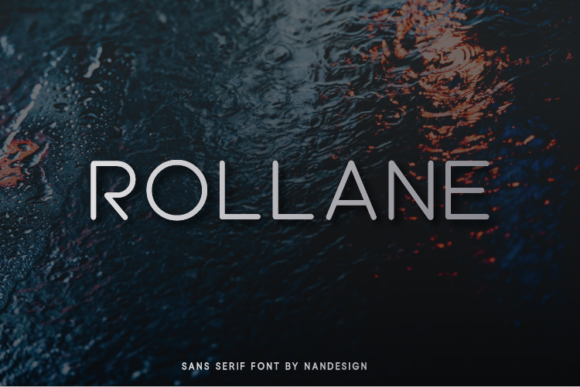Rollane: A Clean Sans Serif Font for Handmade Brands