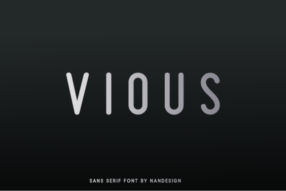 Vious: The Clean Sans Serif Font for Stronger Brand Identity