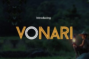 Vonari: A Refined Sans Serif Typeface for Modern Editorial Design