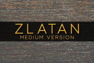Zlatan Medium: The Timeless Sans Serif for Makers