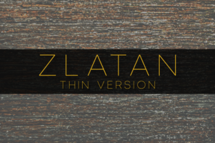 Zlatan Thin: A Timeless Sans Serif for Modern Brand Identity